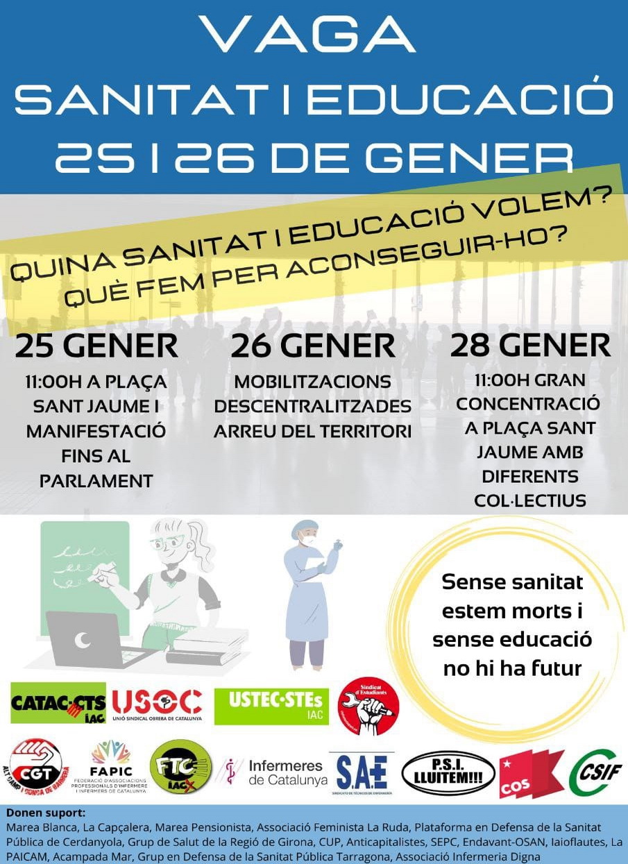 Vaga Sanitat i Educacio