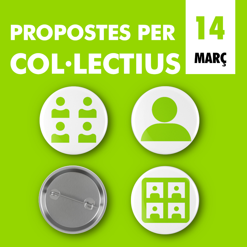 Propostes per col·lectius