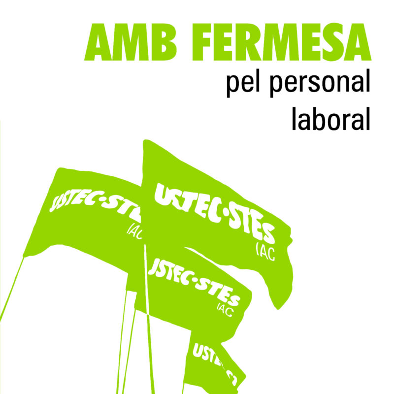 Eleccions laborals - Amb fermesa