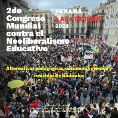 Congreso contra el neoliberalismo educativo