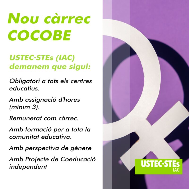 nou càrrec COCOBE