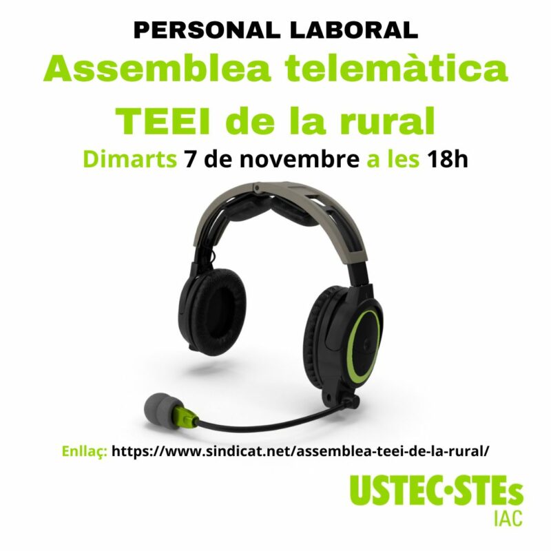 cartell assemblea teei de la rural