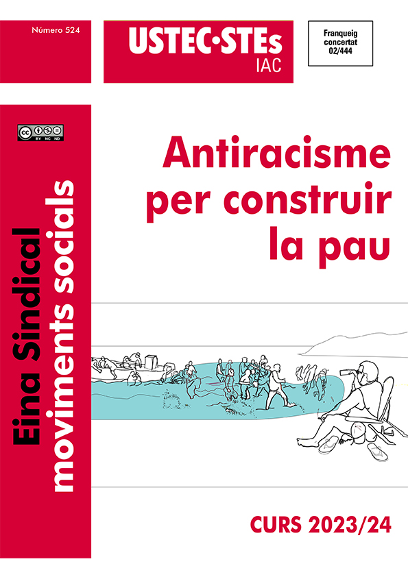 Portada Eina_524 Antiracisme per construir la pau_WEB a 72ppp