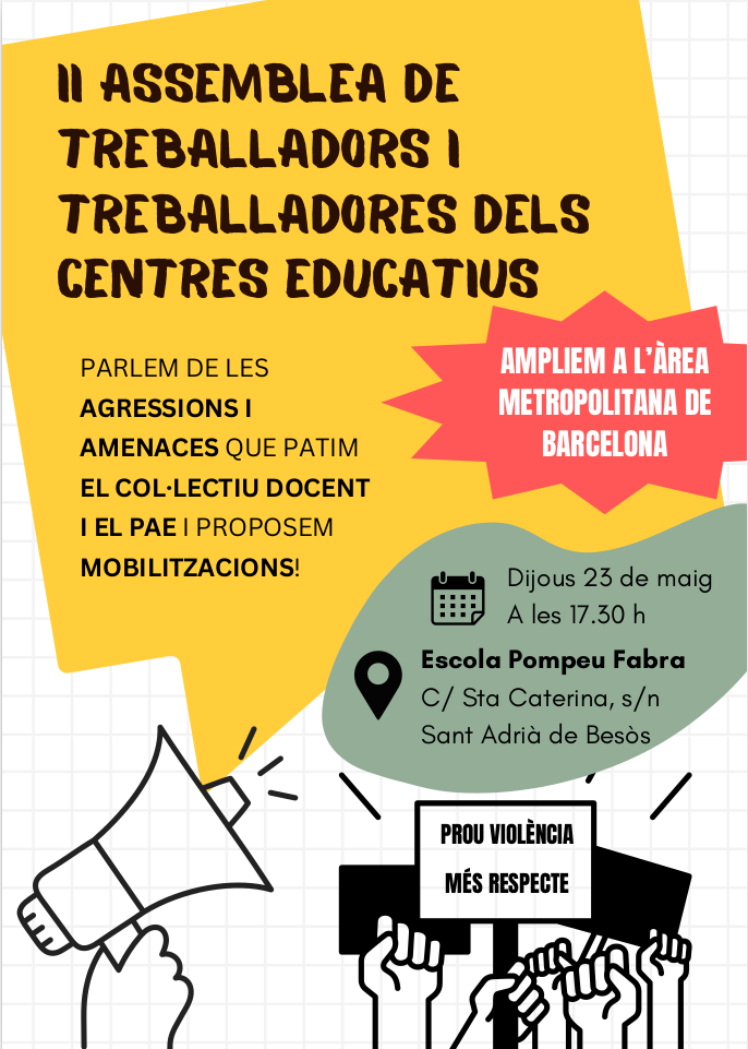 II Assemblea Sant Adrià_Escola