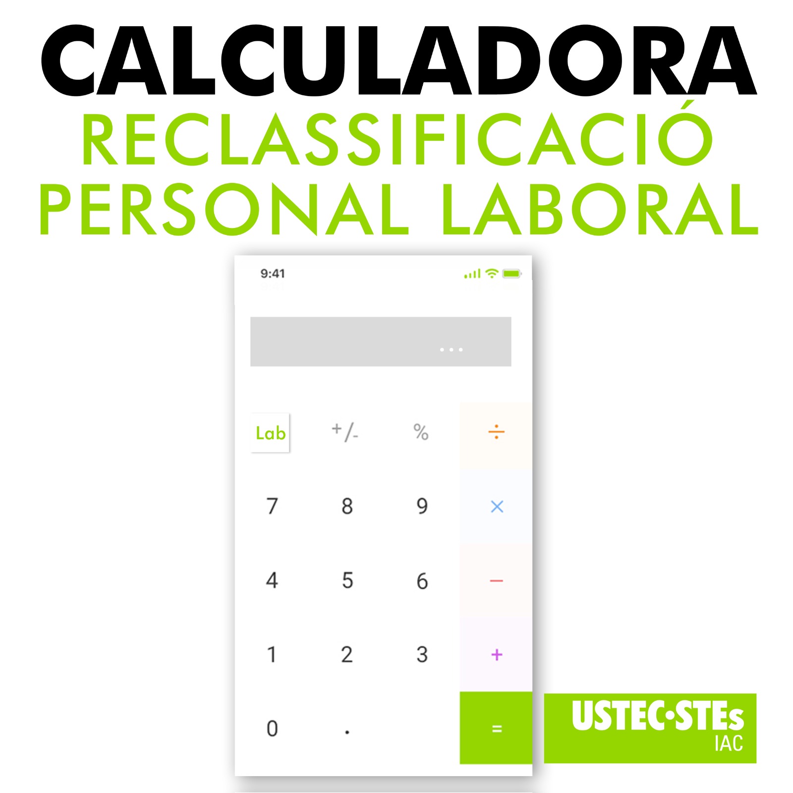 calculadora reclassificació