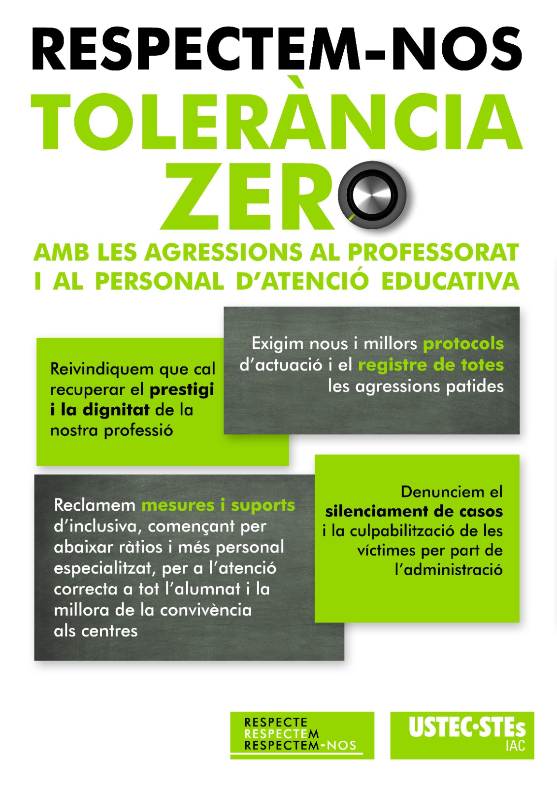campana tolerància zero