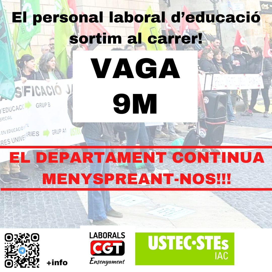 cartell vaga 9M laboral