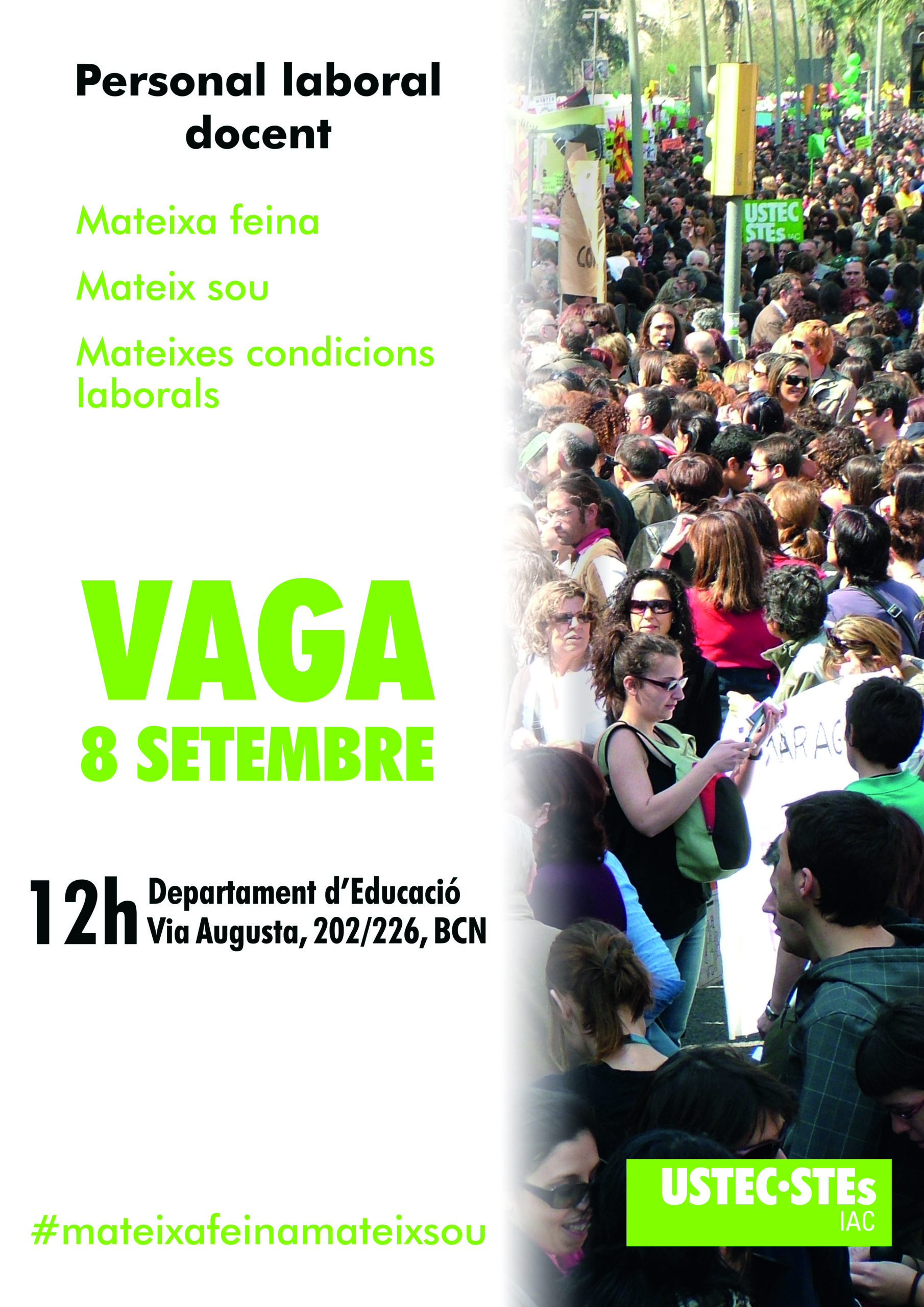 Vaga 8S Personal laboral