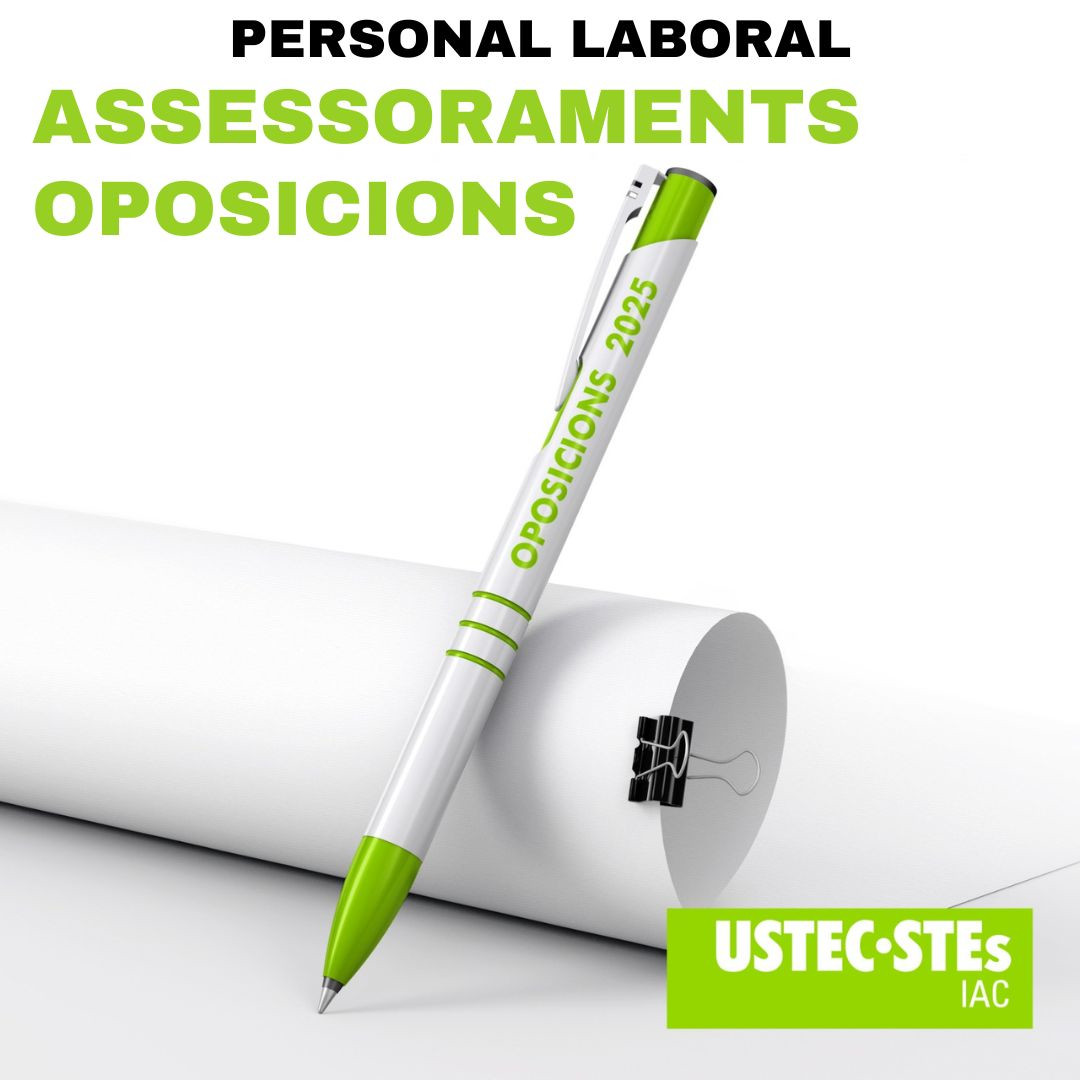 Teei SEGON CURS DE FORMACIÓ D'OPOSICIONS TEEI - USTEC·STEs