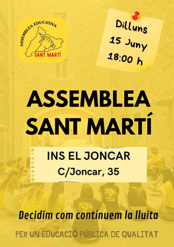 Sant Martí 15J