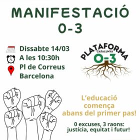 manifestació 0-3