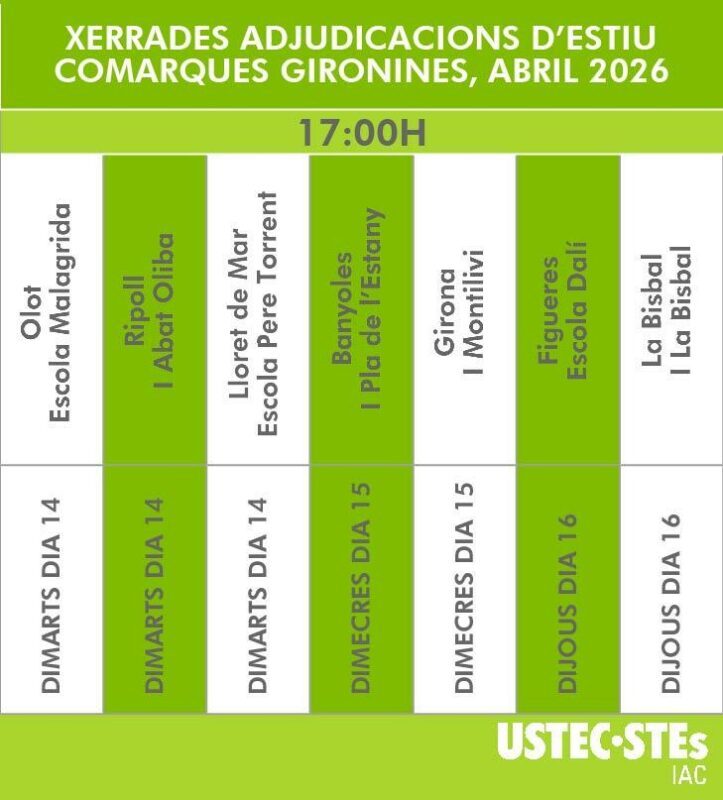 xerrades adj estiu girona