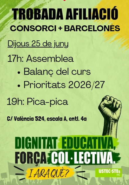 Afiliació CEB i Barcelonès