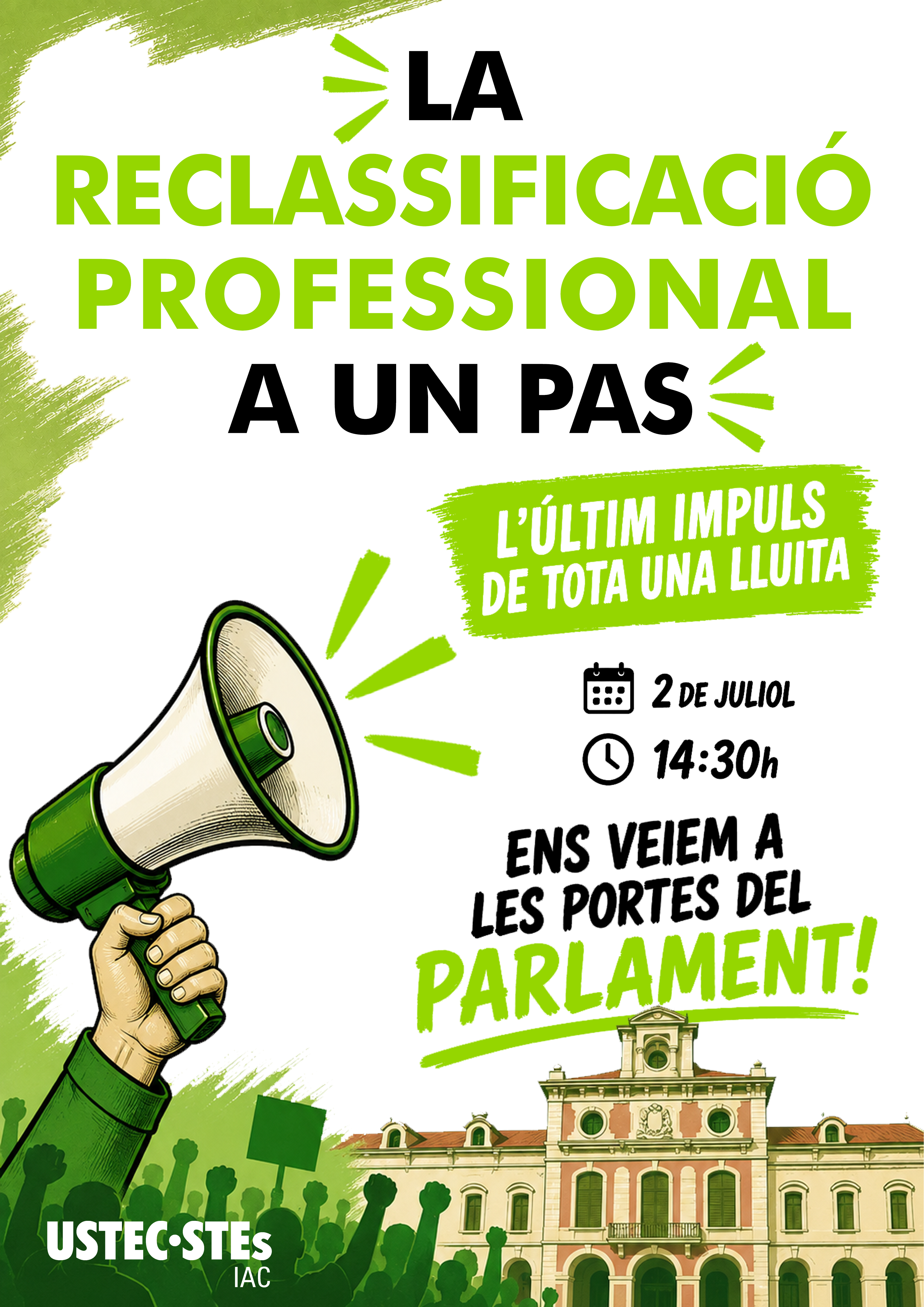 Cartell Reclassificació a un pas