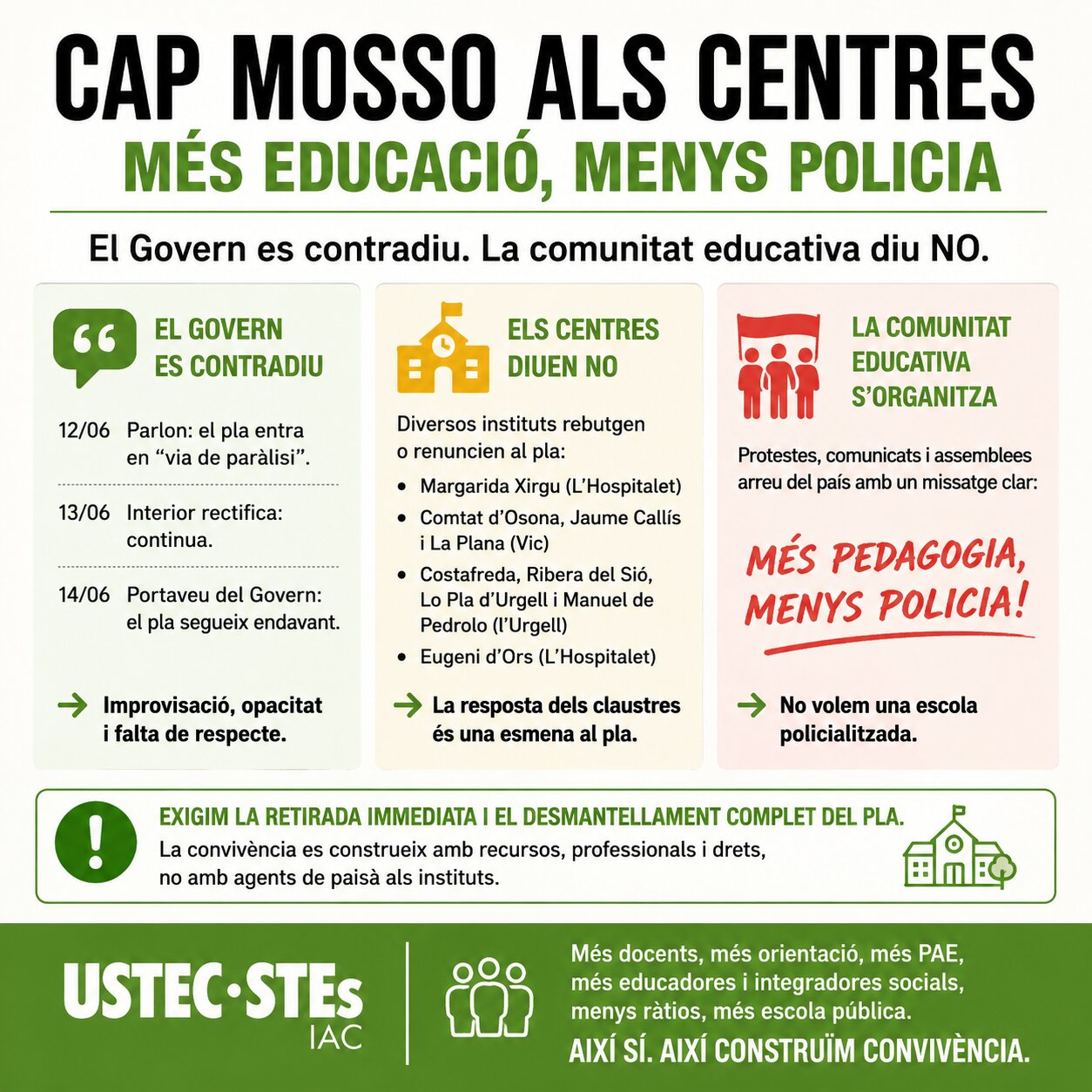 cap mosso als centres